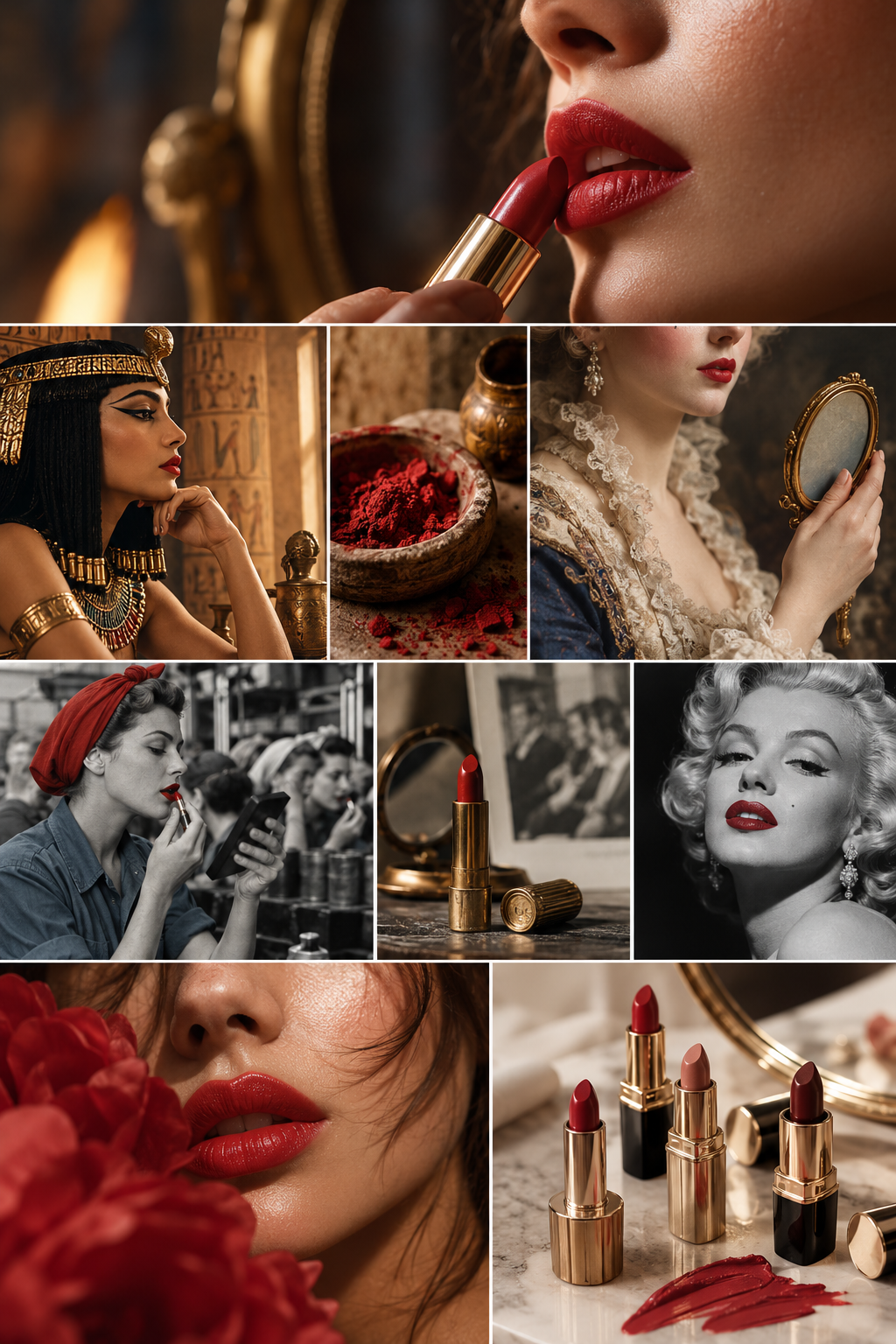 Da pigmento a simbolo di seduzione, ribellione e identità: la storia del cosmetico più iconico di sempre.
